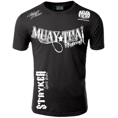 Muay Thai Fighting Stryker Fight Gear Adult MMA UFC Shorts Sleeve T-Shirt Top